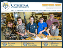Tablet Screenshot of cathedralcrusaders.org